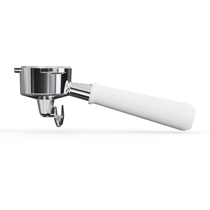 Double Spouted Portafilter for Espresso Machines – Pesado 58.5
