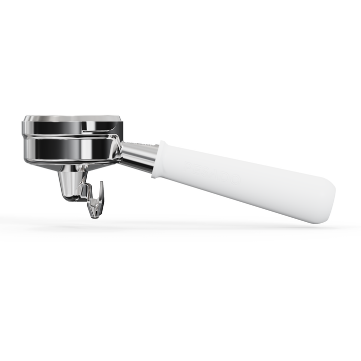Double Spouted Portafilter for Espresso Machines – Pesado 58.5