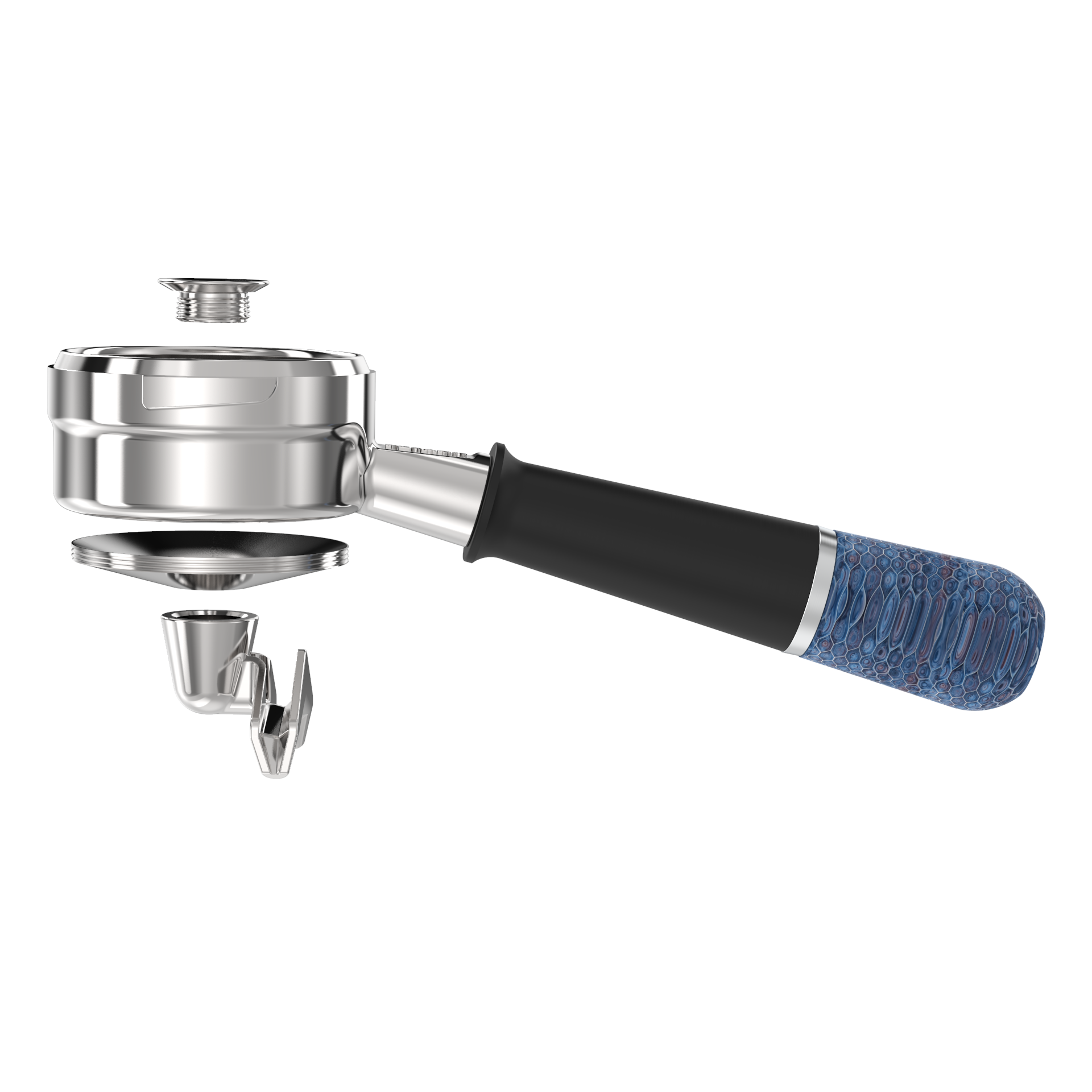 コーヒーメーカー・エスプレッソマシン PESADO SPOUTED PORTAFILTER BLACK &BLACK Pesado Spouted Portafilter - Rubber/ポルターフィルター