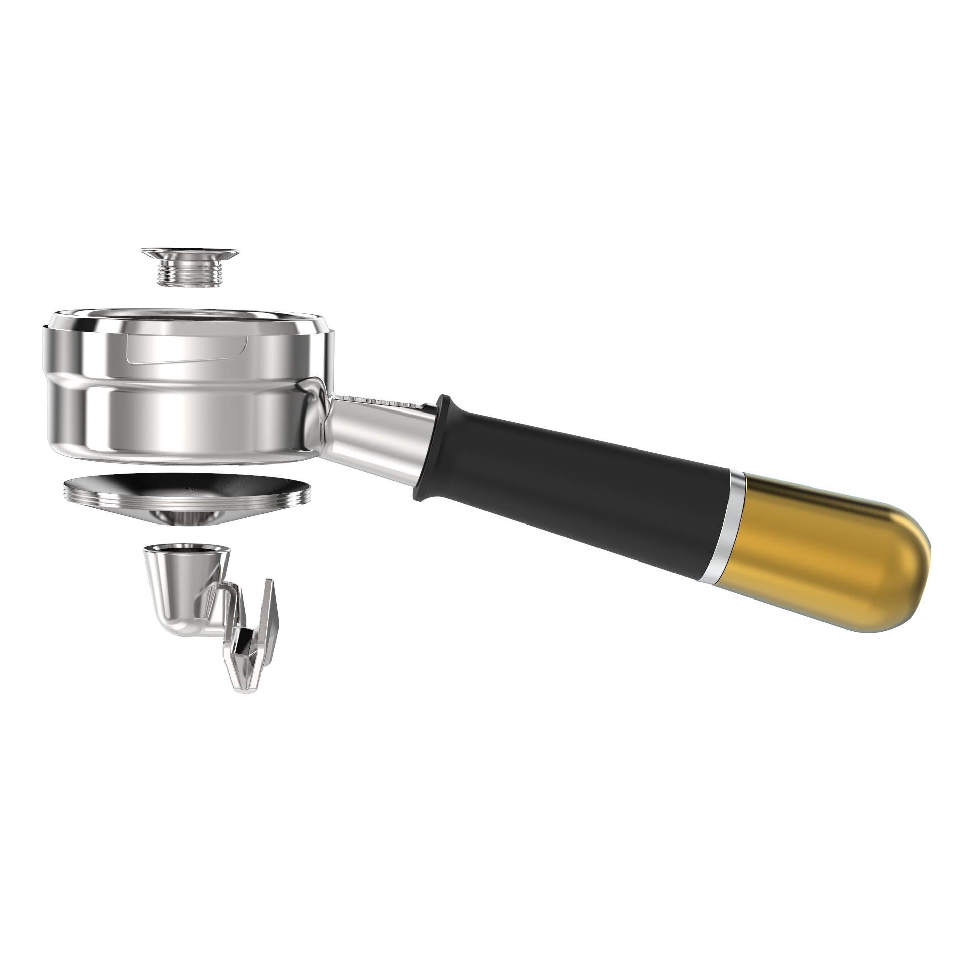 Hybrid LM/NS & E61 Portafilter - Versatile Bottomless & Spouted