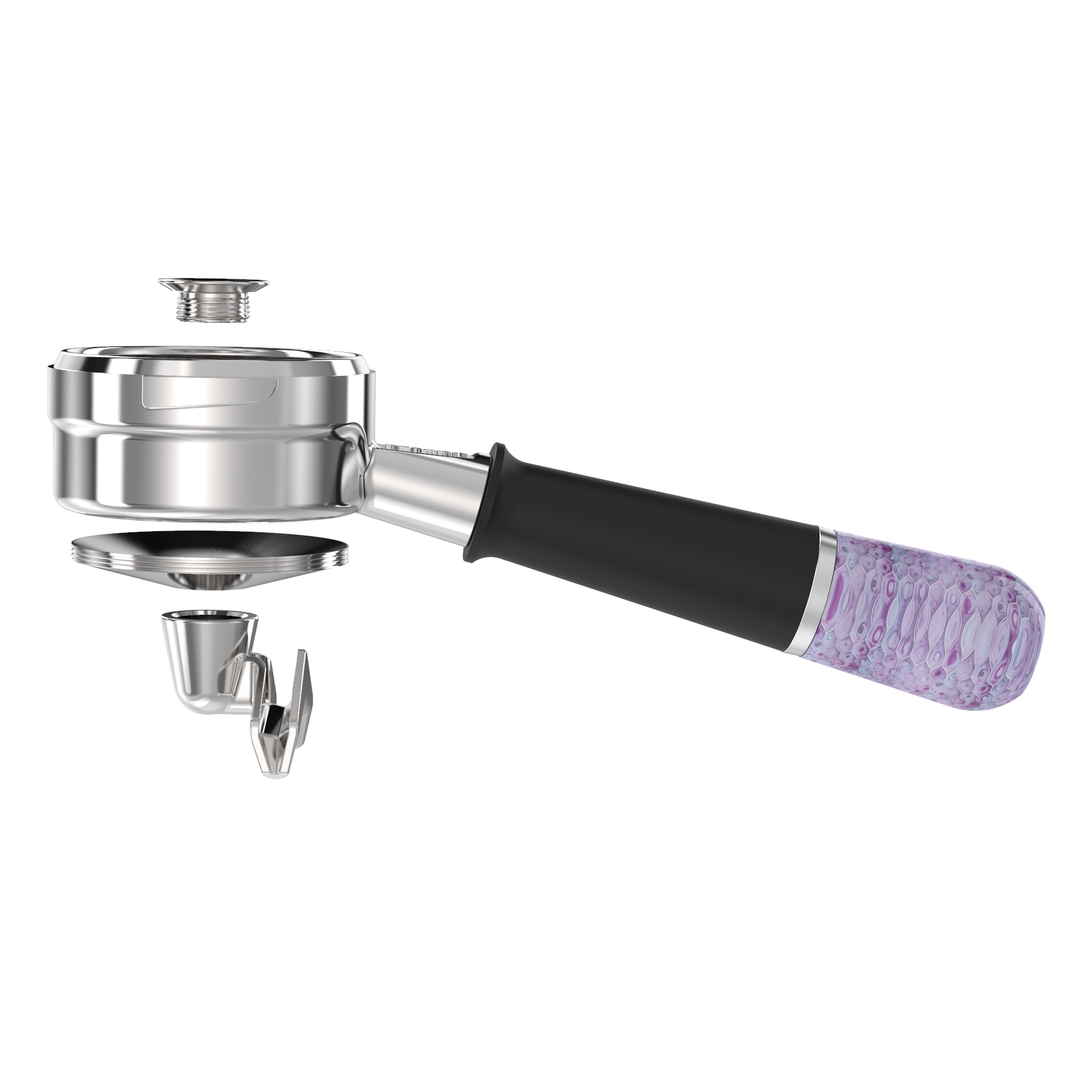 Hybrid LM/NS & E61 Portafilter - Versatile Bottomless & Spouted