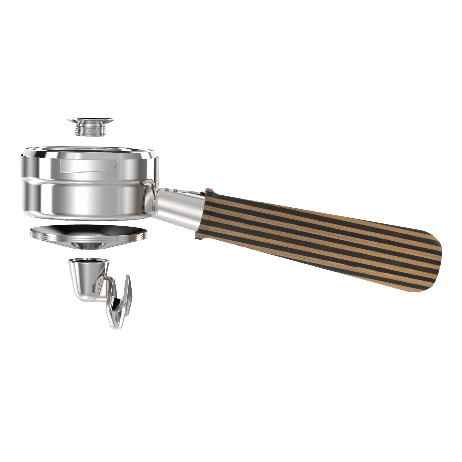 Hybrid LM/NS & E61 Portafilter - Versatile Bottomless