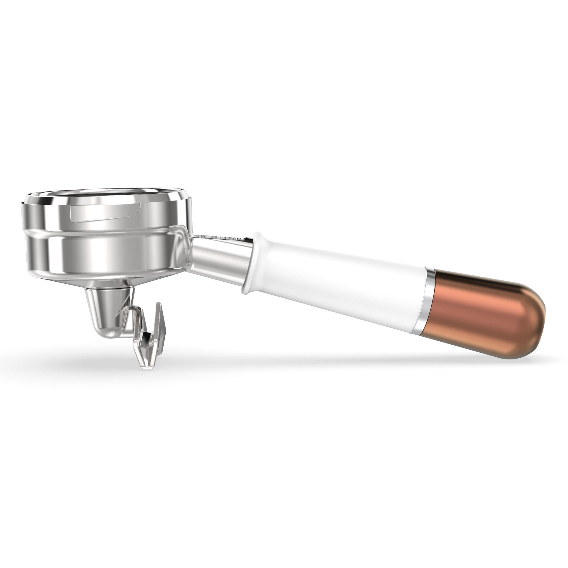 Double Spouted Portafilter for Espresso Machines – Pesado 58.5