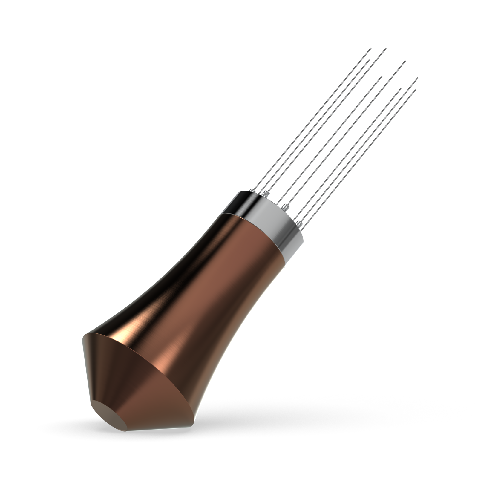 Stainless Steel Clump Crusher - Metallic WDT Espresso Tool