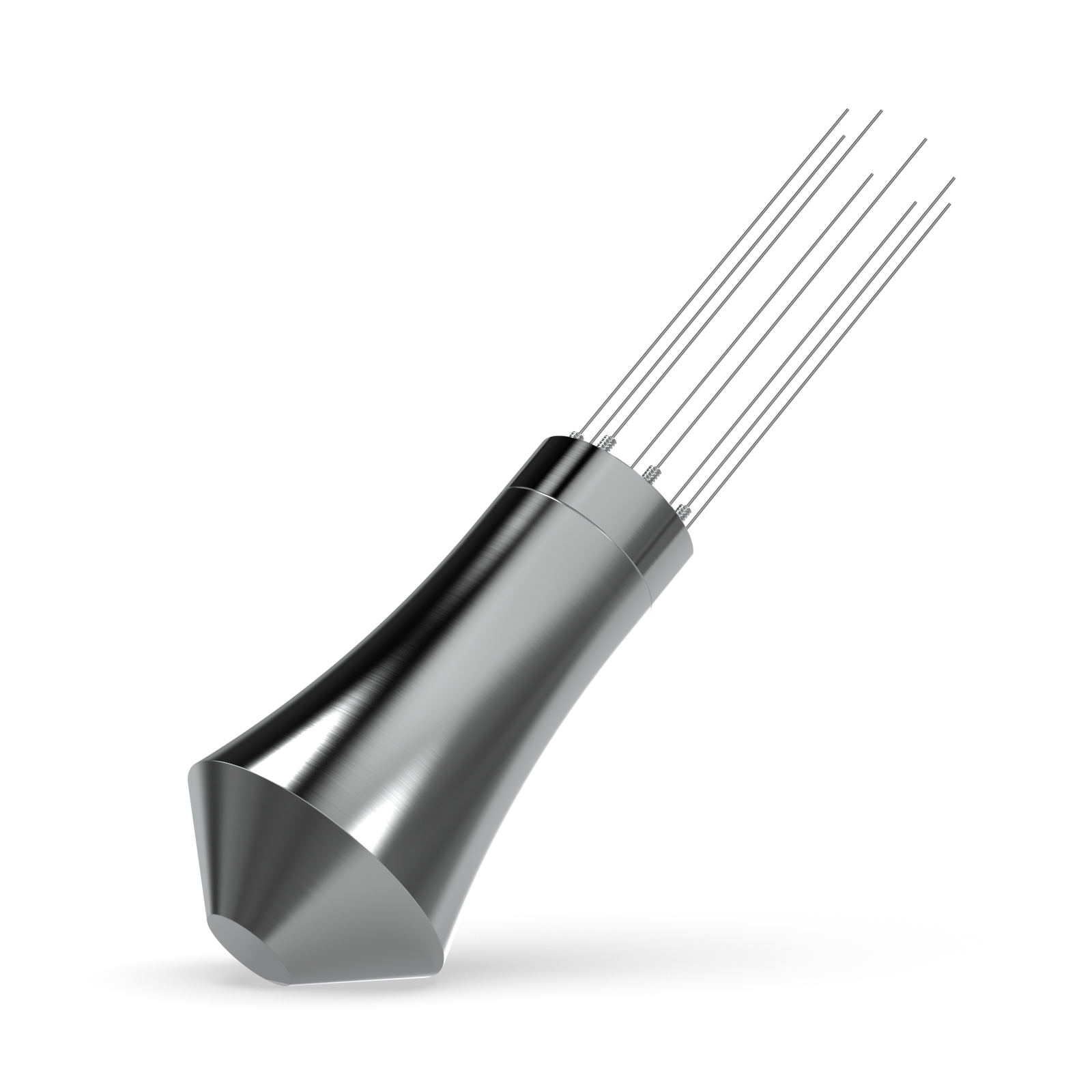 Stainless Steel Clump Crusher - Metallic WDT Espresso Tool