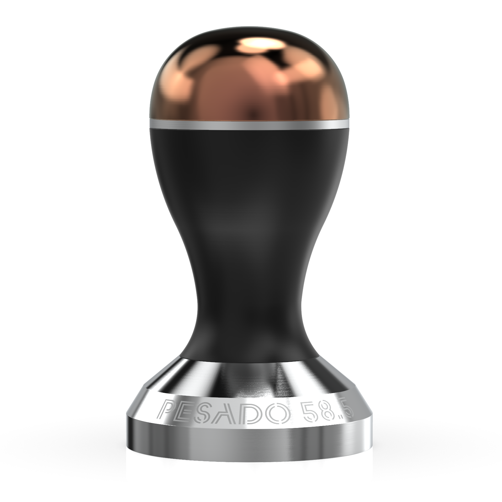LANLYSEN 58 Mm Espresso-Tamper – Kalibriert, Edelstahl, Mit Rückstellfeder Und Druckfeedback