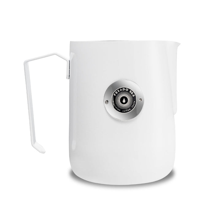 Pesado 490ml Milk Jug White - Front View